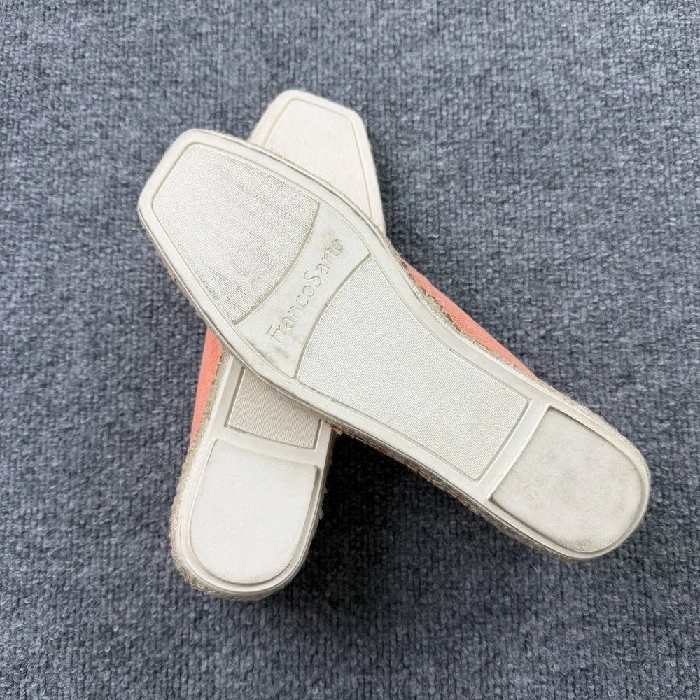 Franco Sarto‎ Coral Canvas Espadrille Flats Size 9.5W